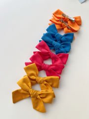 Keten fiyonk klips toka.(Bir çift fiyatıdır.)