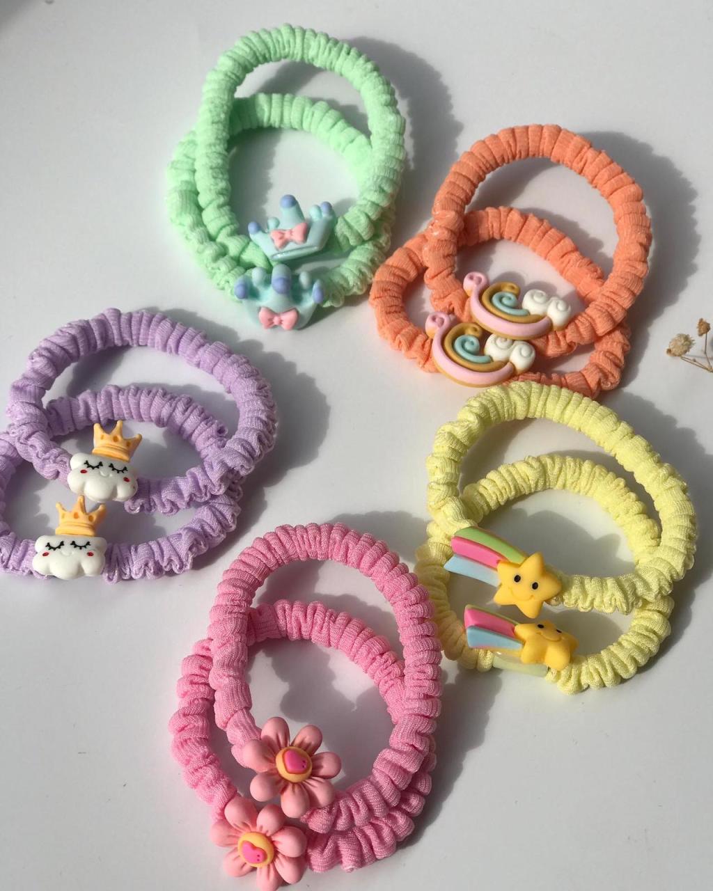 Mini figürlü bağlama tokası.(Çift)