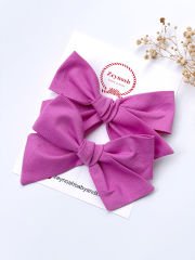 Büyük boy fiyonk klips toka.