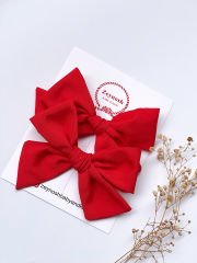 Büyük yok kırmızı klips toka.